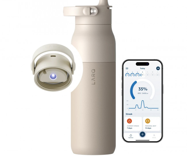 Розумна пляшка для води з функцією очищення LARQ Bottle PureVis  2 (1000ml )